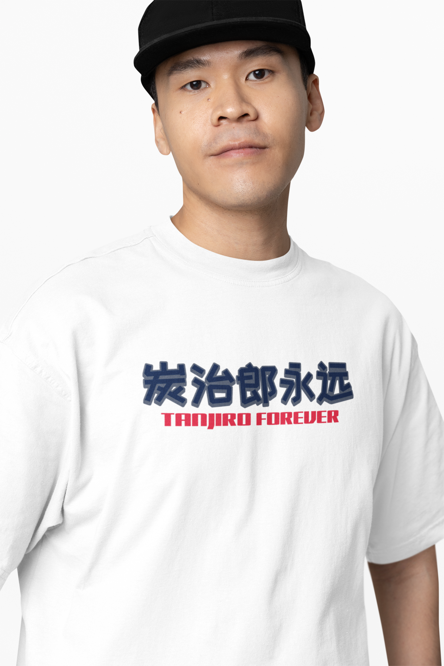 Tanjiro Forever Oversized T-Shirts Anime Streetwear Designs
