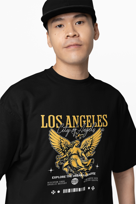 Explore Los Angeles Oversized T-Shirts Trendy Streetwear