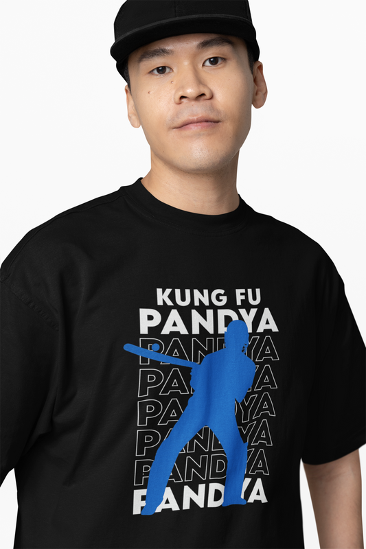Kung Fu Hardik Oversized T-Shirts