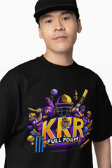 KKR Full Form Team Oversized T-Shirts