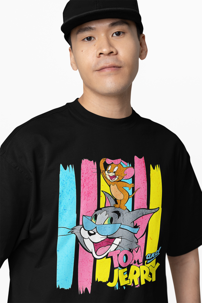 Summer Week Tom And Jerry Oversized T-Shirt Streetwear Style