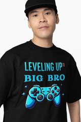 Leveling Up Big Bro Oversized T-Shirts