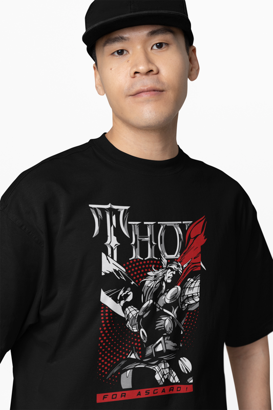 Thor For Asgard Oversized T-Shirt Premium Streetwear Tee