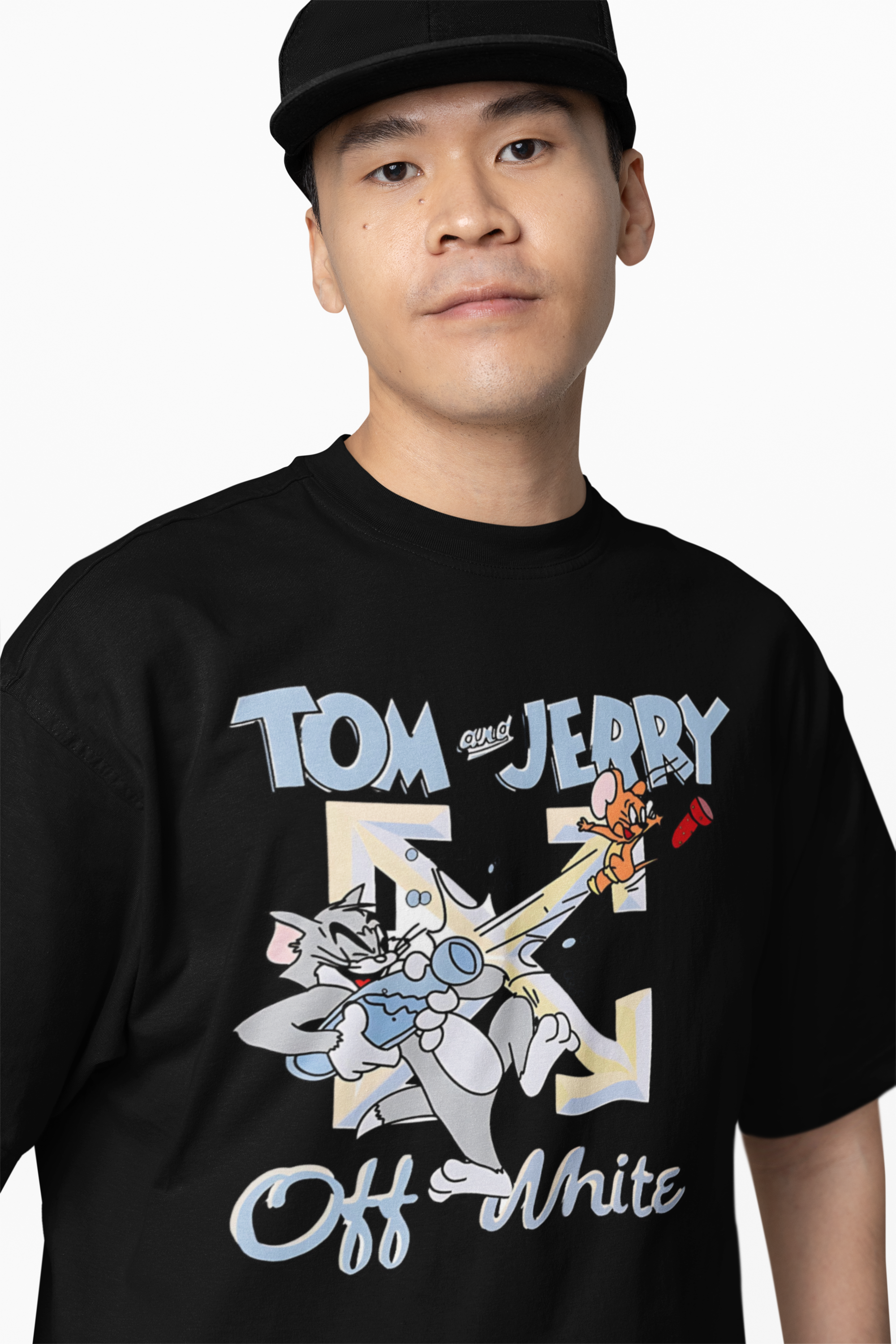 Off White Tom And Jerry Oversized T-Shirts