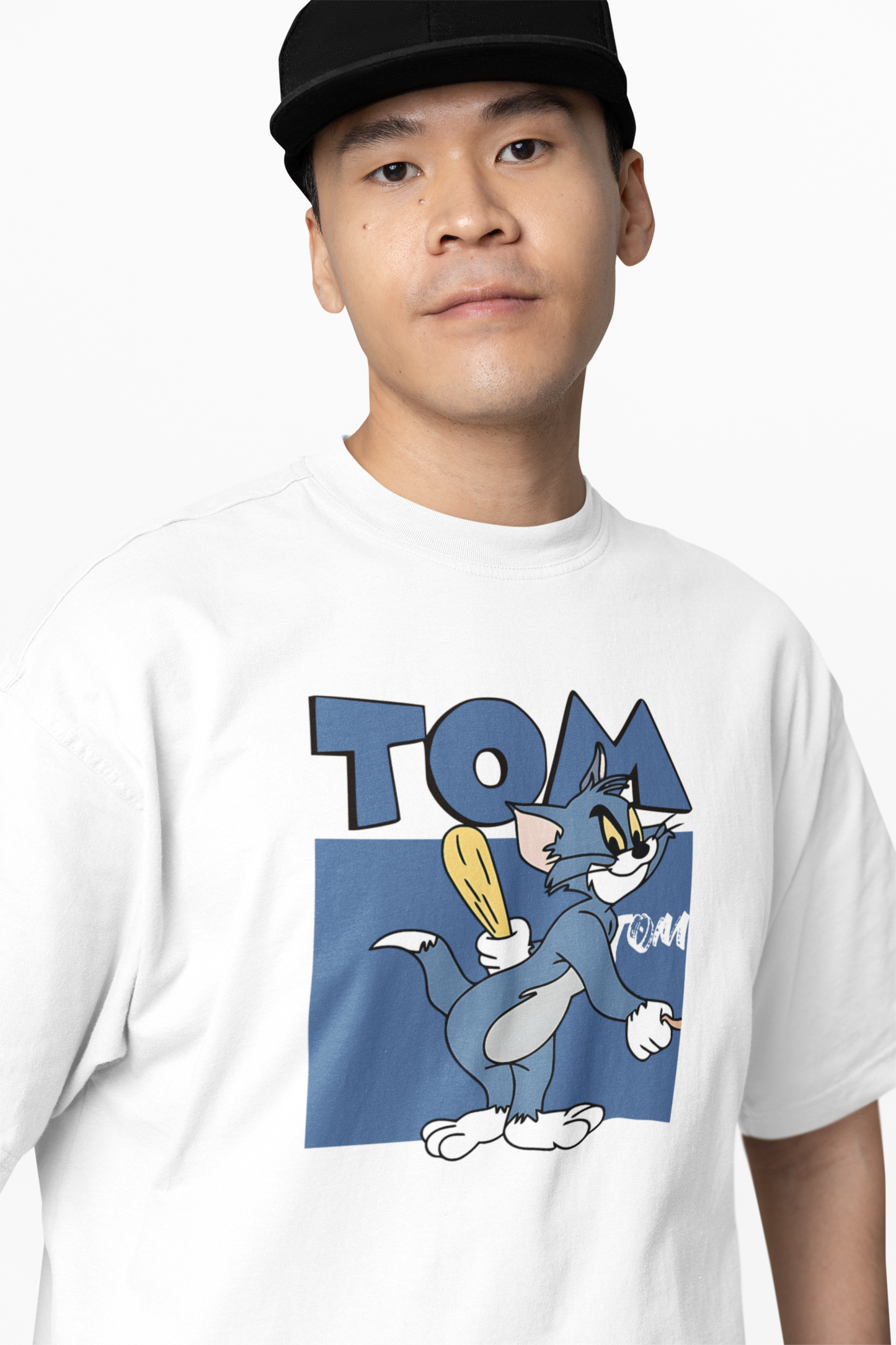 Tom & Jerry Couple Oversized T-Shirts