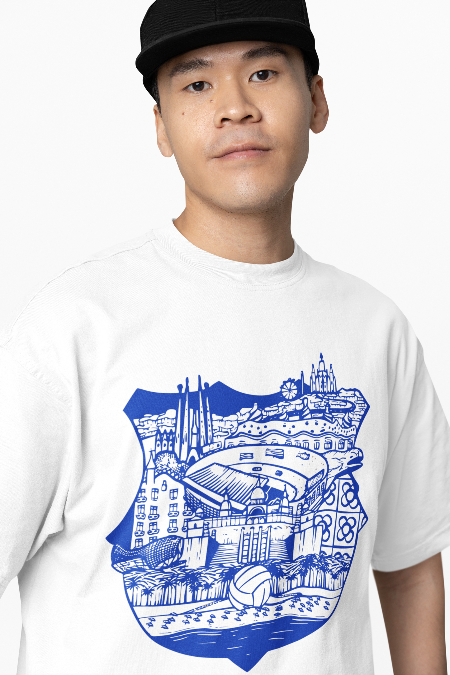 Messi Barcelona Oversized T-Shirts for Football Fans