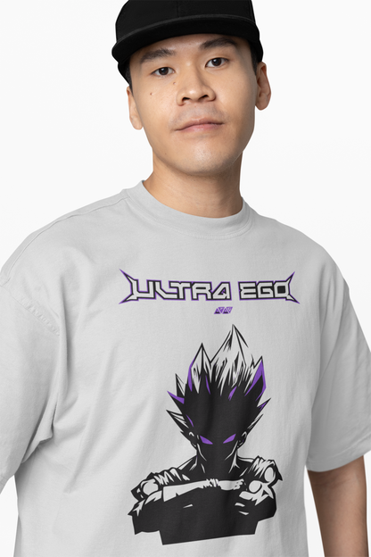 Ultra Ego Oversized T-Shirts for Anime Streetwear Fashion Tee