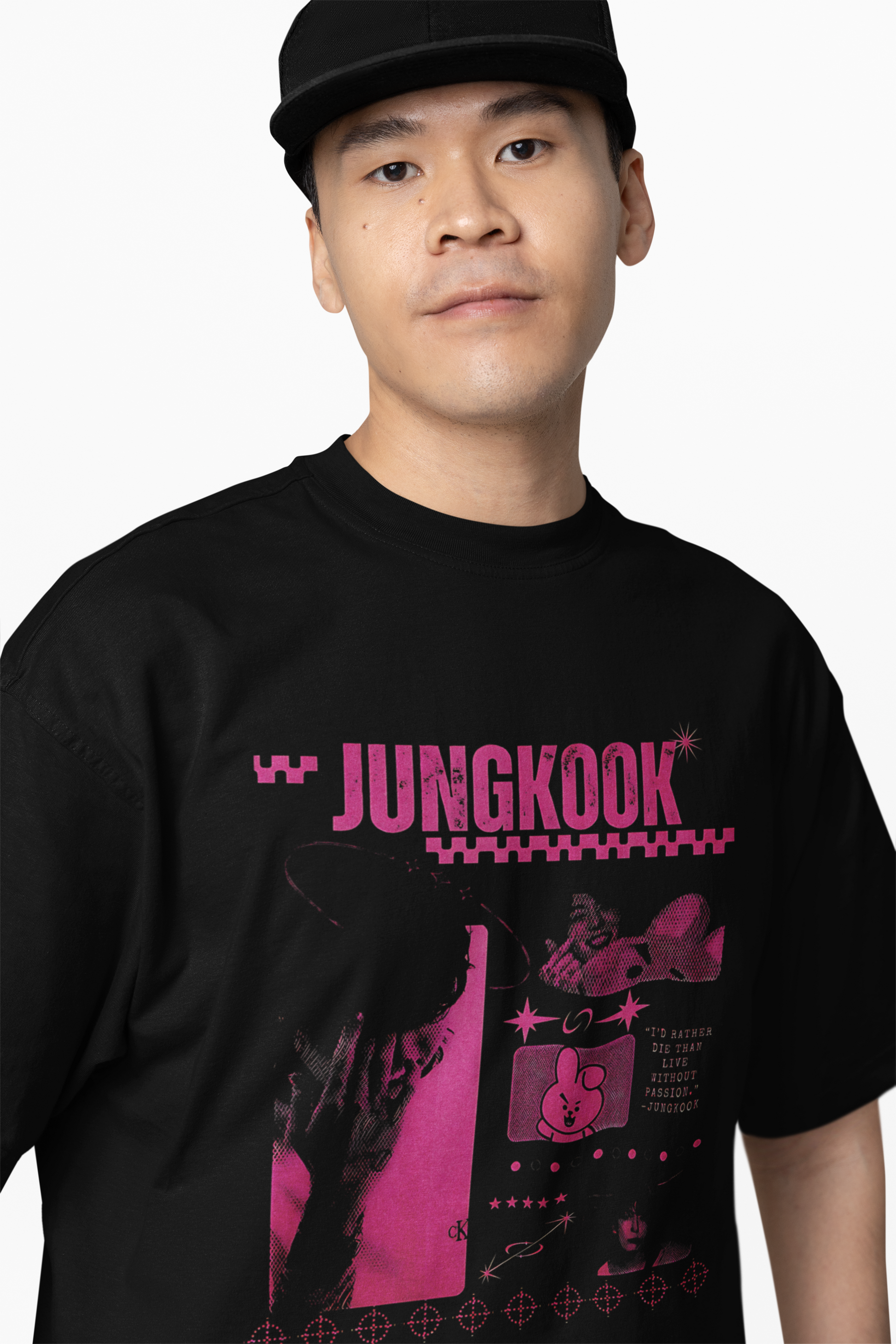 Buy BTS Jungkook Oversized T-Shirt Stylish Comfort for Every ARMY
