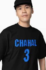 Yuzi Chahal 3 Oversized T-Shirt