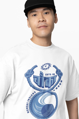 MI Chauka Word Oversized T-Shirts