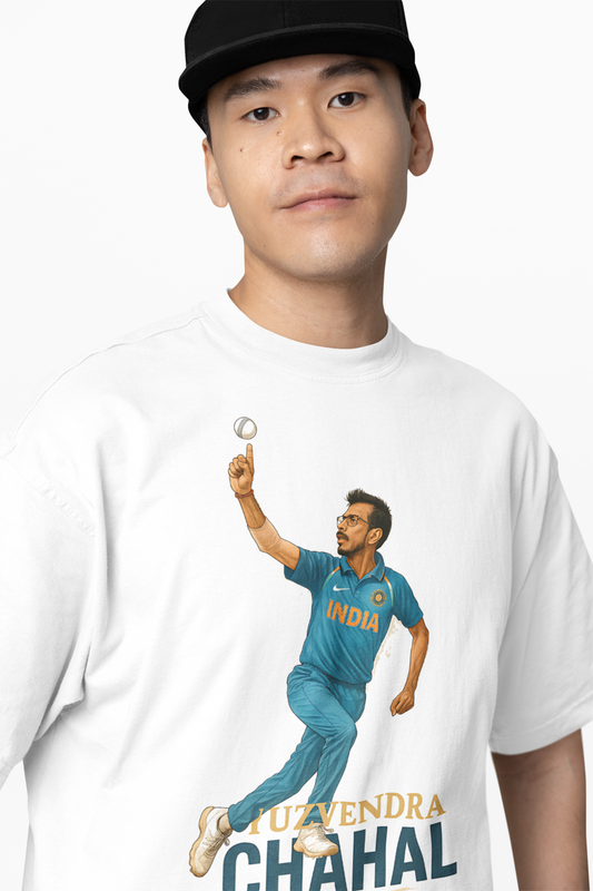 Cricketer Yuzvendra Oversized T-Shirt