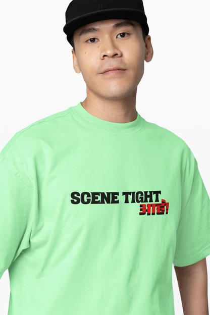 Scene Tight Aahe Marathi Oversized T-Shirt Trendy Streetwear