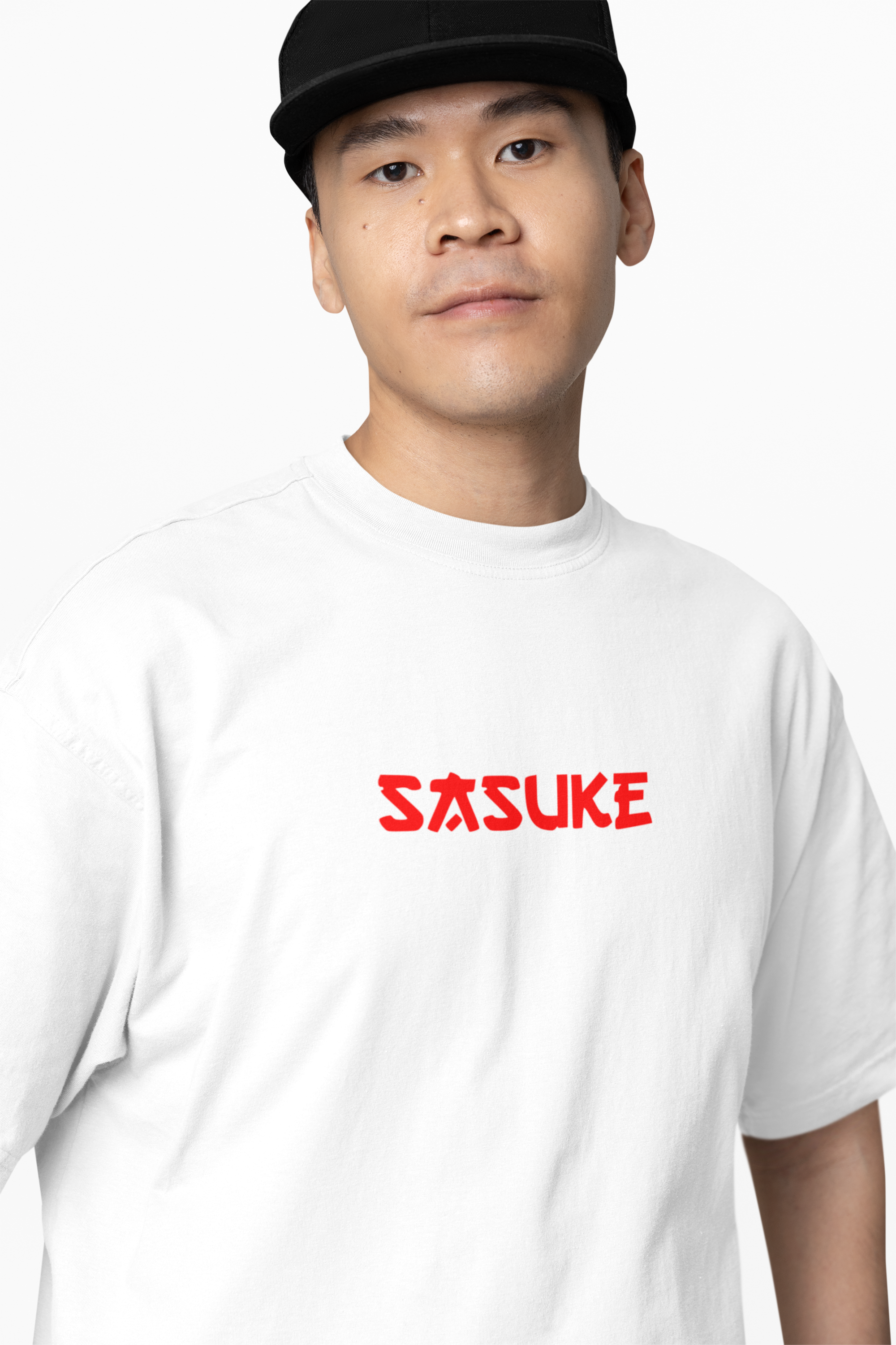 Red Eyes Black Heart Oversized T-Shirt