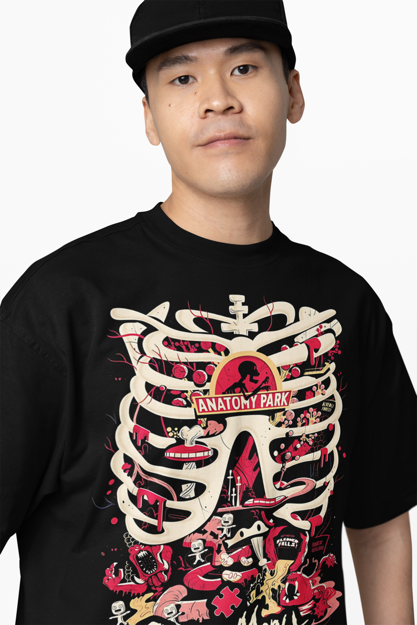 Antomy Park Oversized T-Shirt Comfortable Everyday Wear