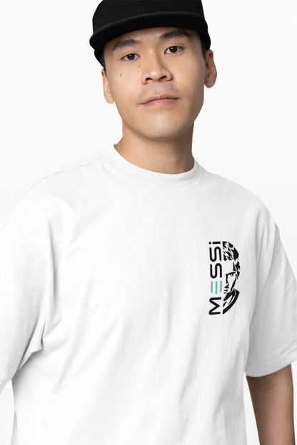 Messi GOAT Oversized T-Shirt for Football Legend Style