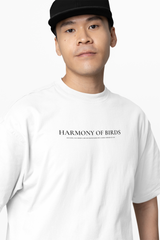 Harmony Of Bird Oversized T-Shirt