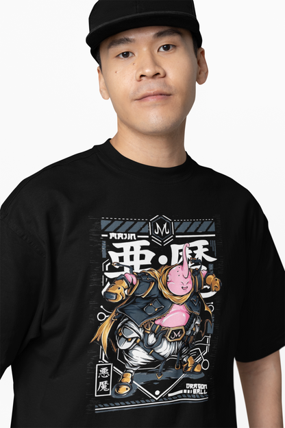 Buu Majin Oversized T-Shirt Anime Streetwear Style