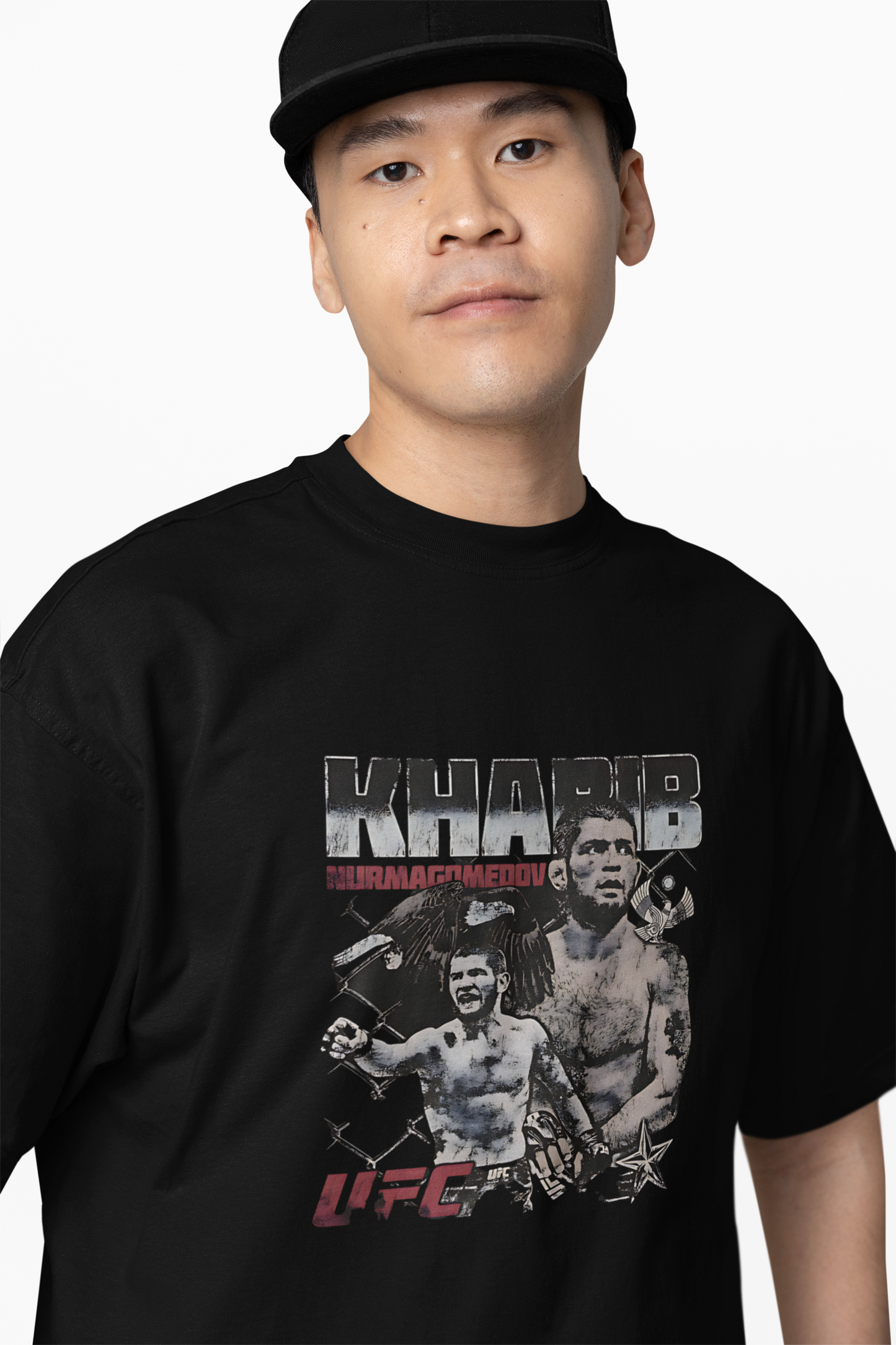 UFC Legend Player Oversized T-Shirt for Bold Fight Fan Styles