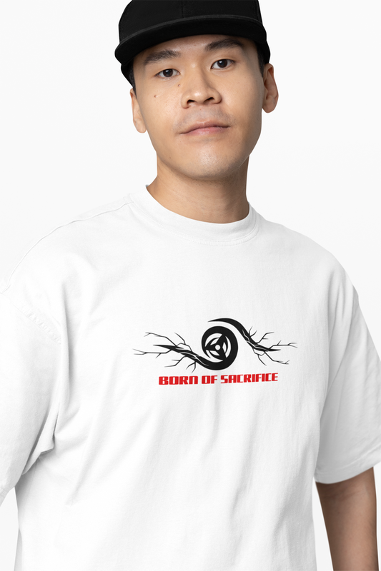 Born To Sacrifice Oversized T-Shirt Bold Streetwear Style