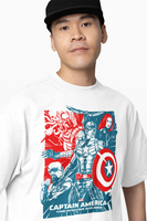 Winter Soldier Oversized T-Shirts