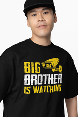 Brother Watching  Oversized T-Shirts