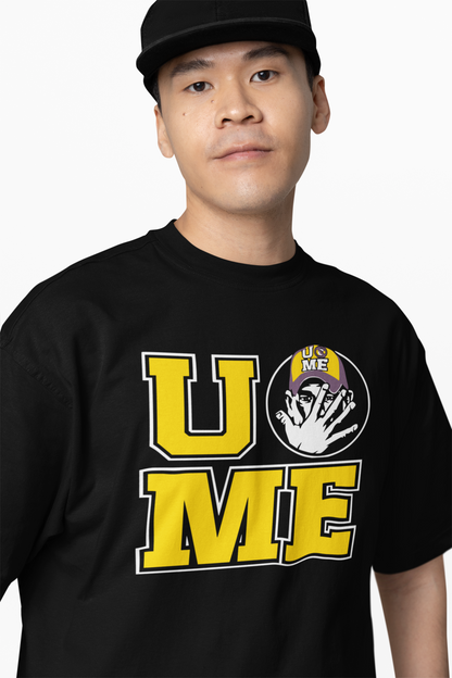 John Cena UCME Oversized T-Shirts Bold WWE Streetwear