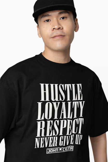 Hustle Loyalty Oversized T-Shirts – Motivational Streetwear