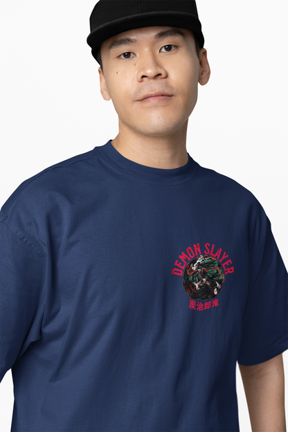 Hashira’s Wrath Oversized T-Shirt Unleash Demon Slayer Power