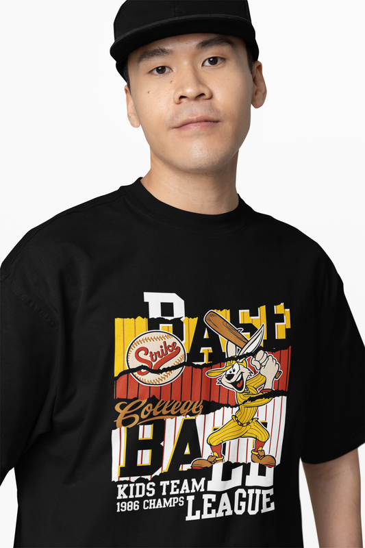 Baseball Kids Team Oversized T-Shirt