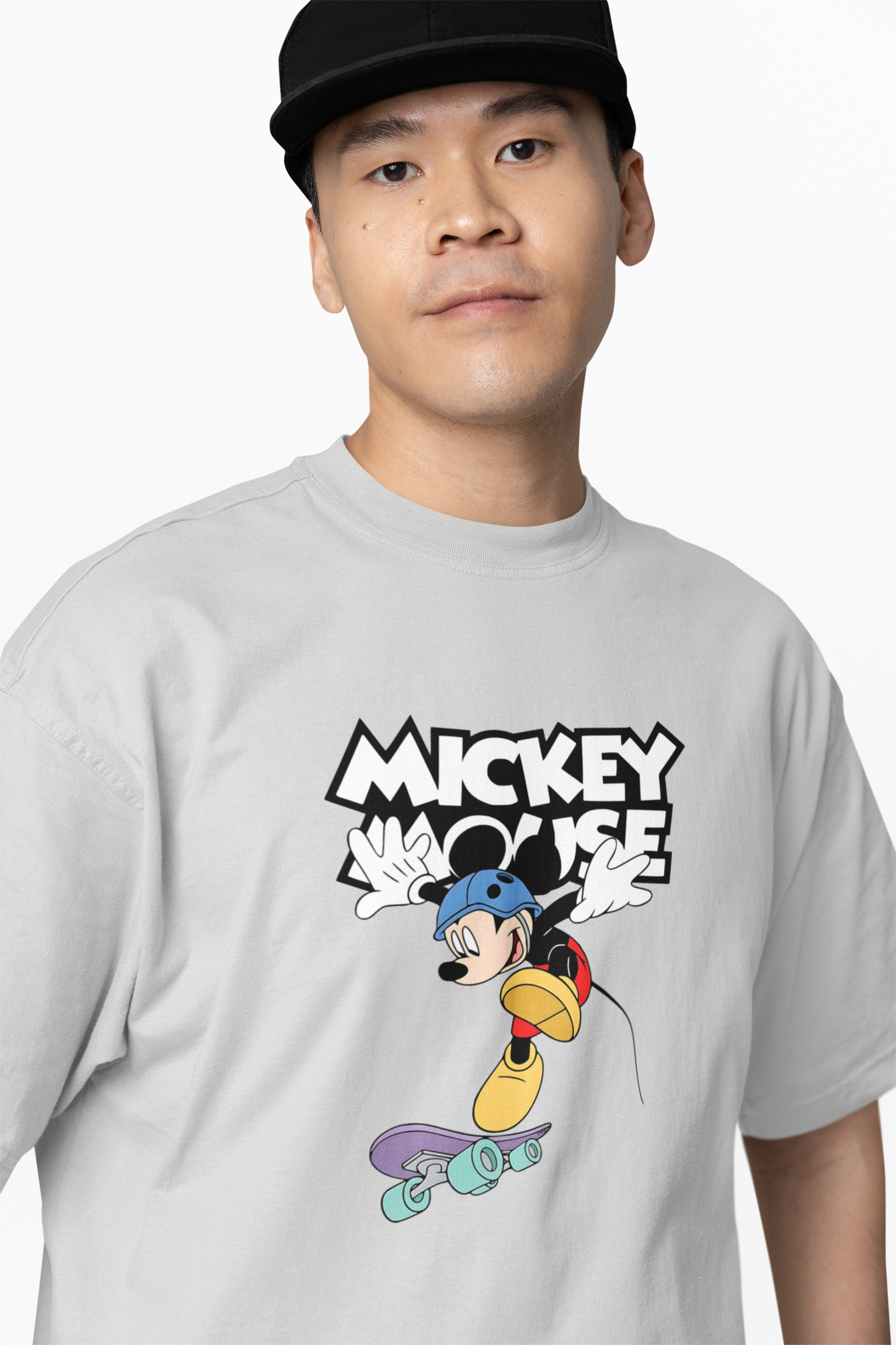 Micky Cartoon Oversized T-Shirts