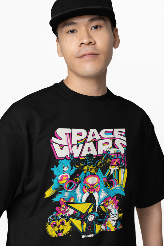 Thumbs Oversized T-Shirts Trendy Casual Streetwear Style Tees
