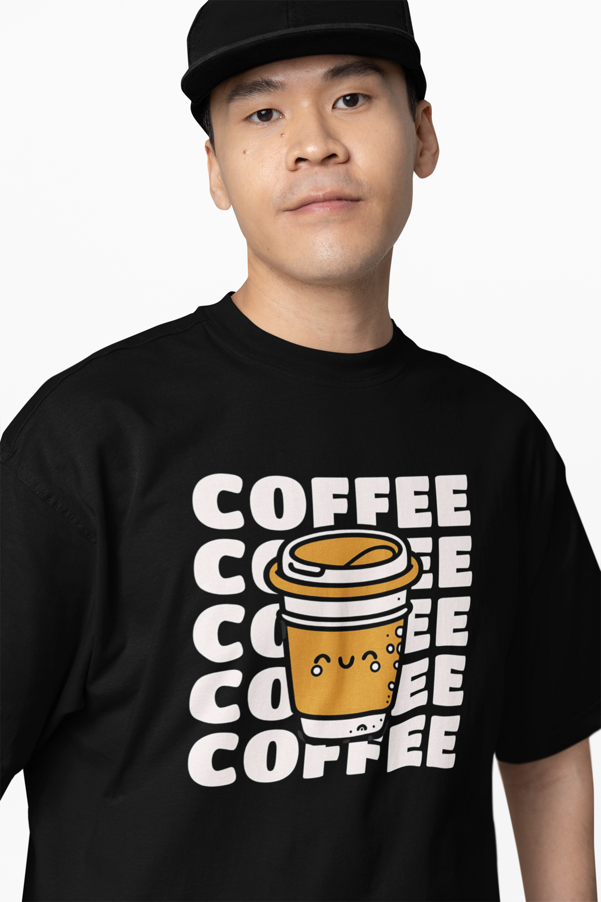 Coffee Cup Oversized T-Shirts