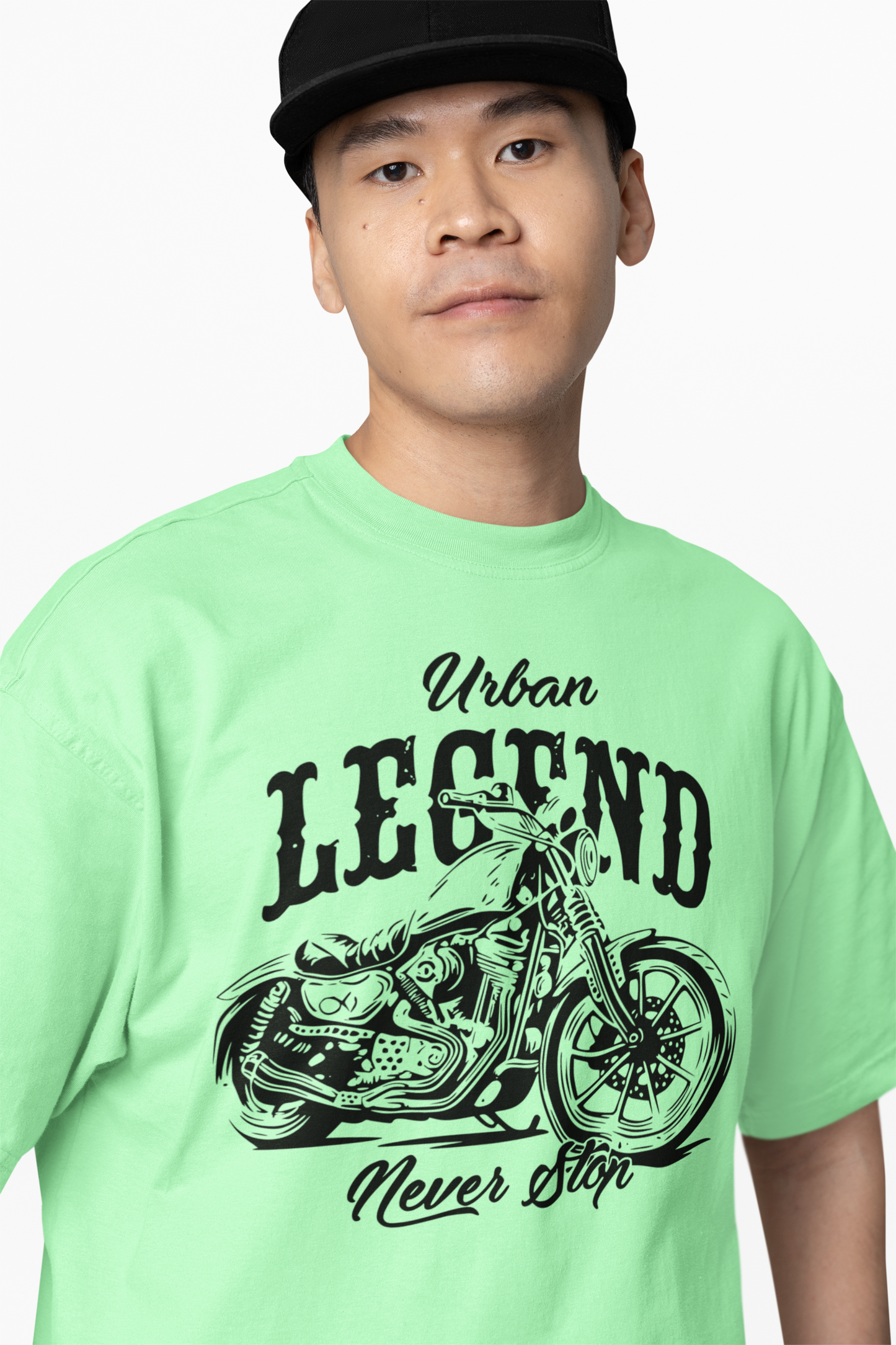 Urban Legend Oversized T-Shirts for Bold Streetwear Style Tee