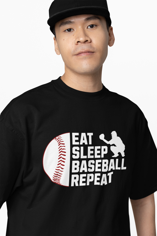 Eat Sleep Repeat Oversized T-Shirt