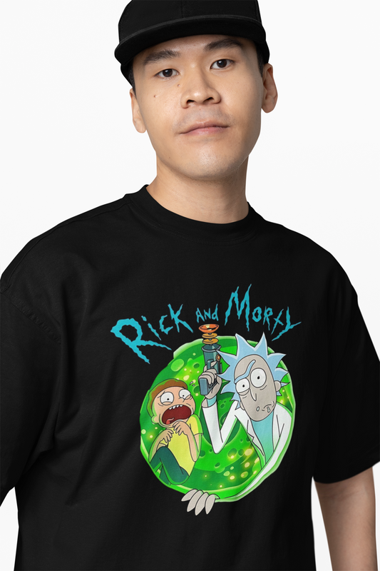 Rick And Morty Oversized T-Shirts for Bold Streetwear