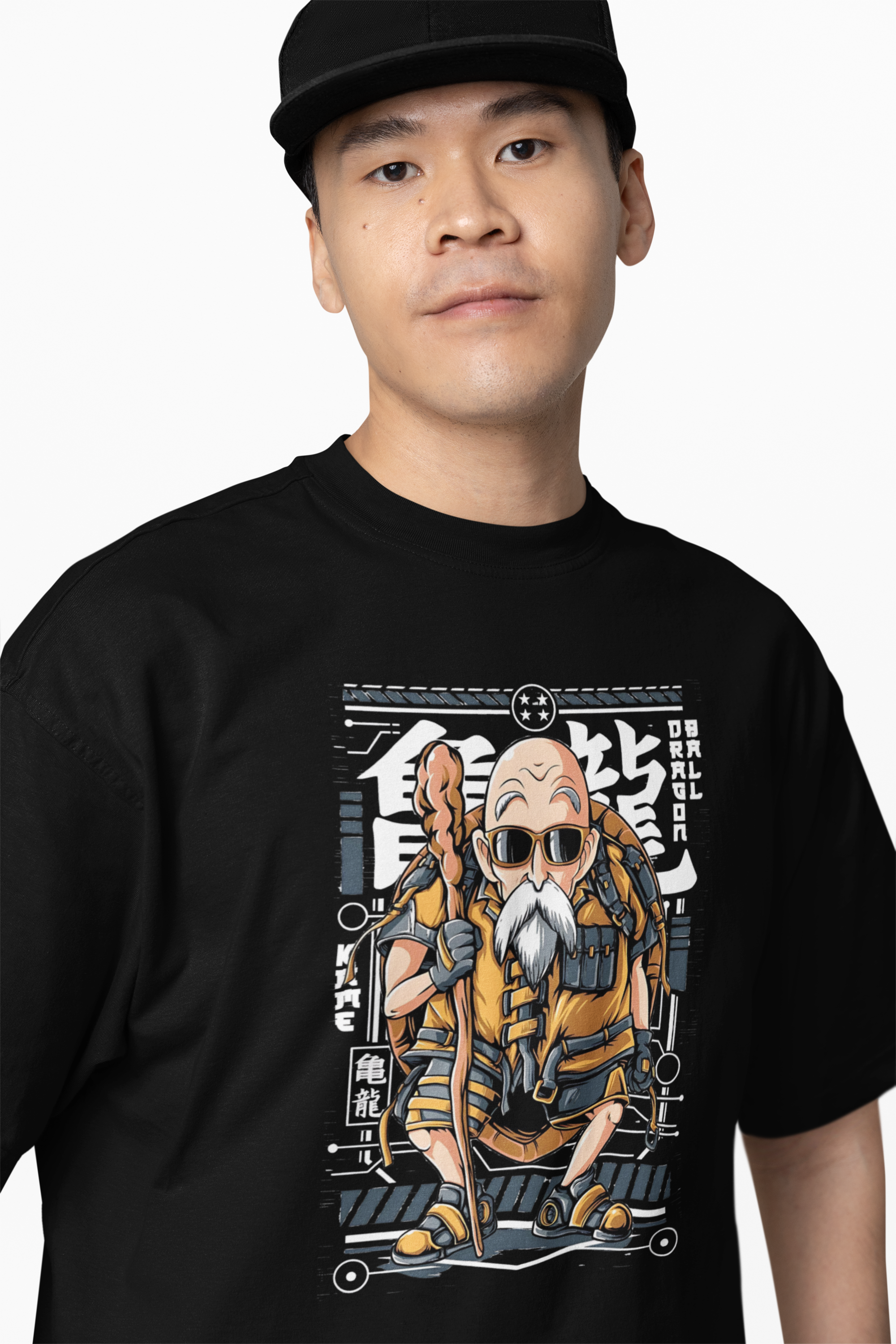 Master Roshi Oversized T-Shirts