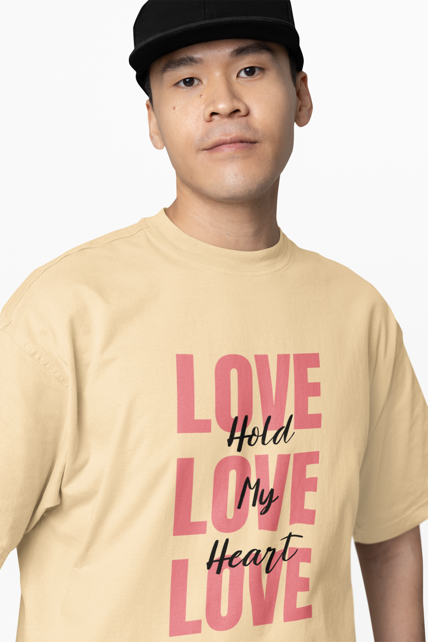 Oversized T-Shirts Love Couple Cute Partner Style Wear