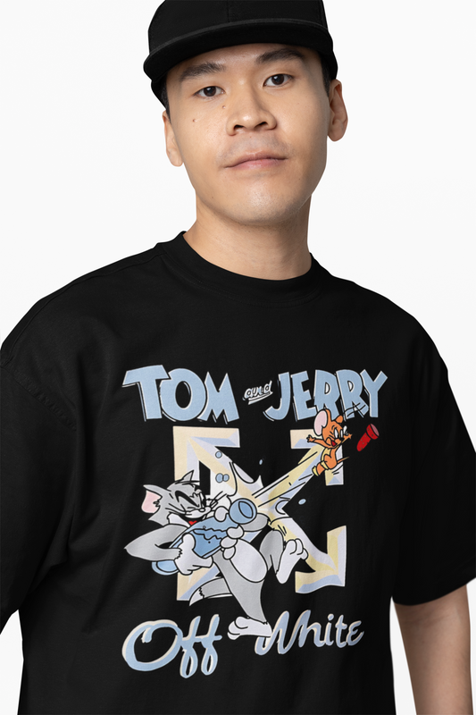 Off White Tom And Jerry Oversized T-Shirts