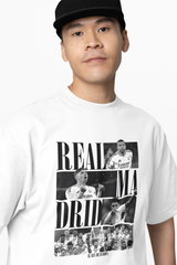 White Dynasty Graphic Oversized T-Shirt