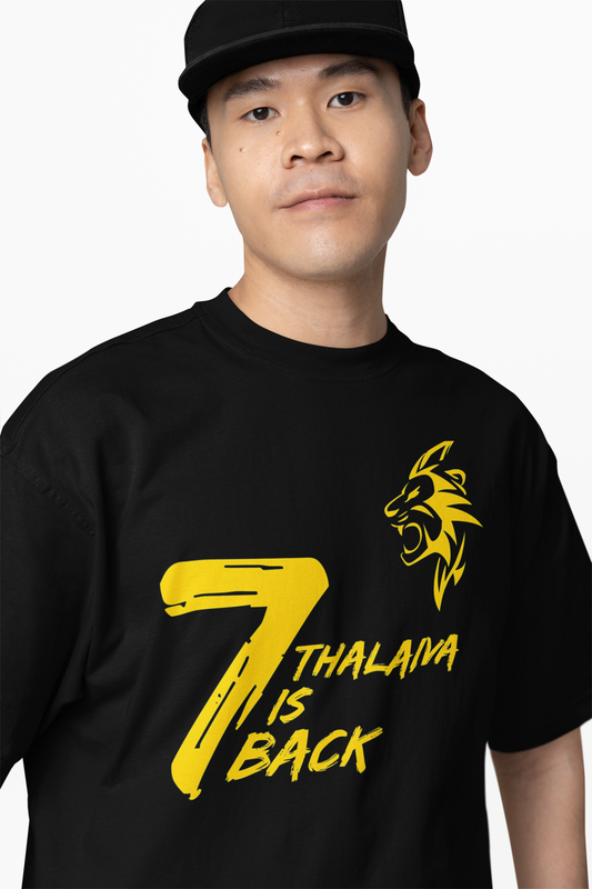 Thalaiva Back Oversized T-Shirts