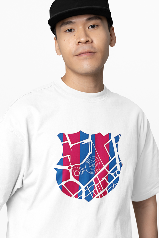 Barcelona Messi Oversized T-Shirts