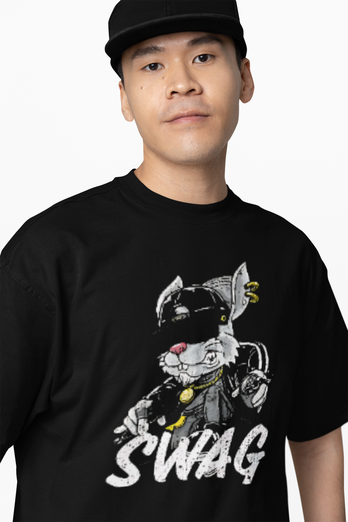 Bunny Swag Oversized T-Shirts