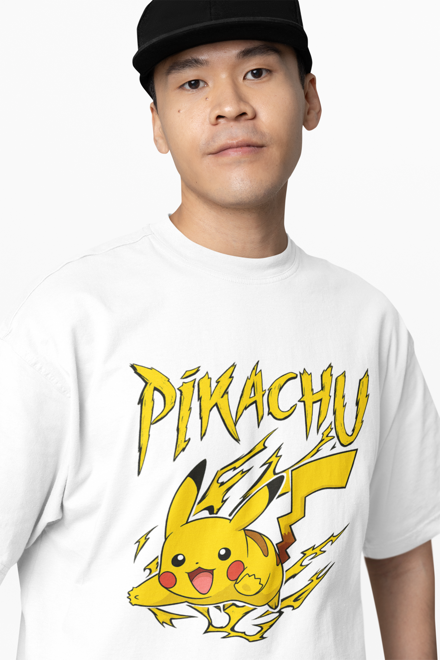 Pikachu Oversized T-Shirt – Fun and Stylish Streetwear Tee