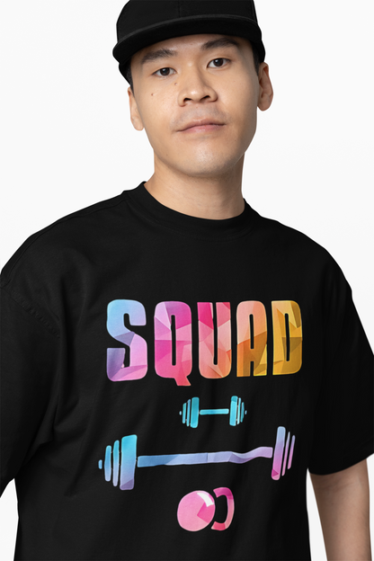 Squad Oversized T-Shirts – Bold Graphic Streetwear Style