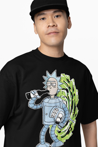 Morty Bende Faturma Oversized T-Shirts – Bold & Fun Design