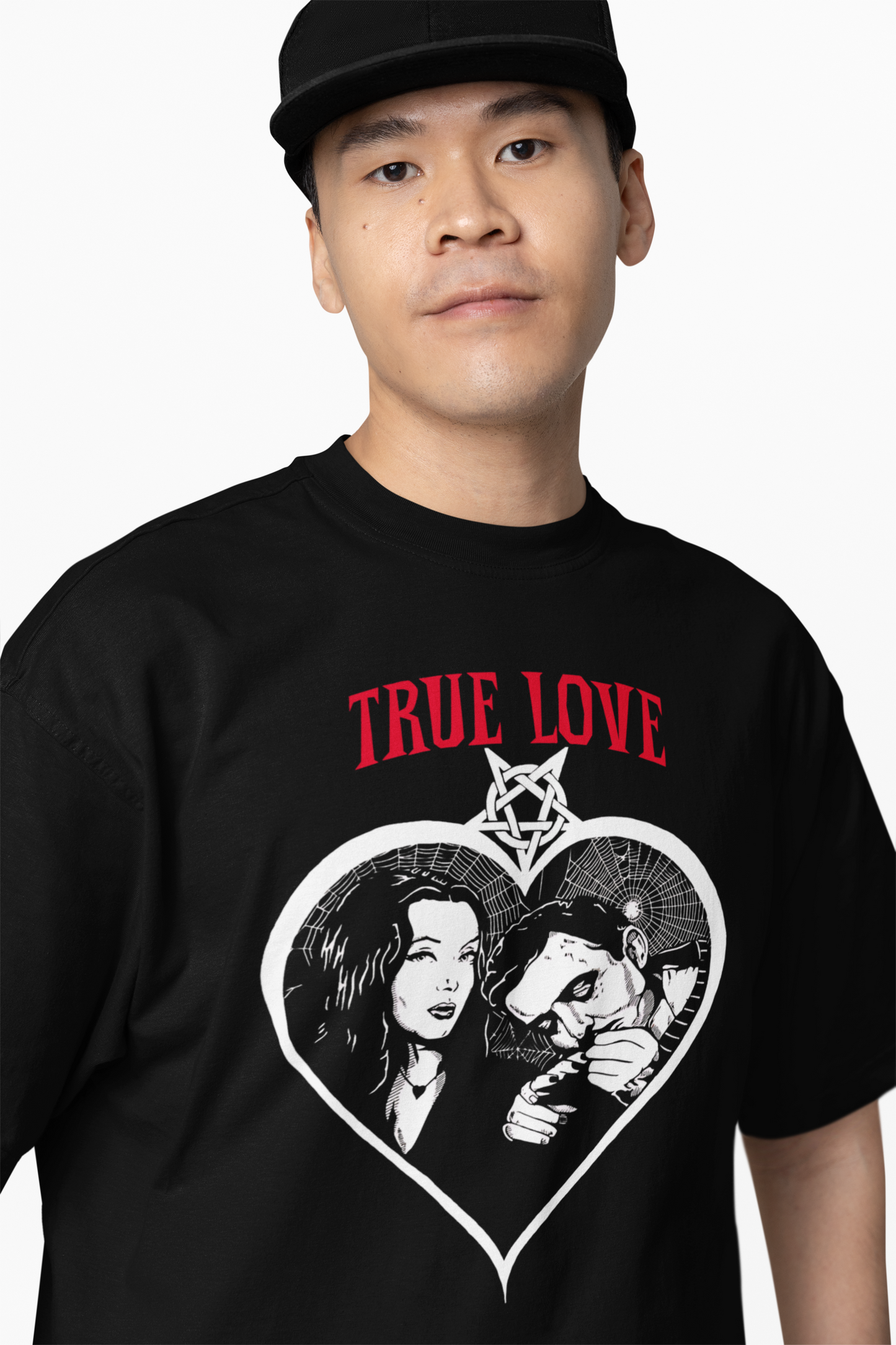 True Love Oversized T-Shirt for Soft Casual Daily Style