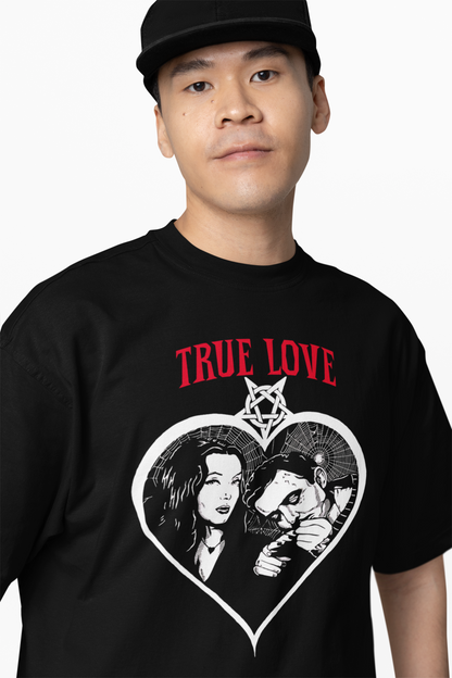 True Love Oversized T-Shirt for Soft Casual Daily Style