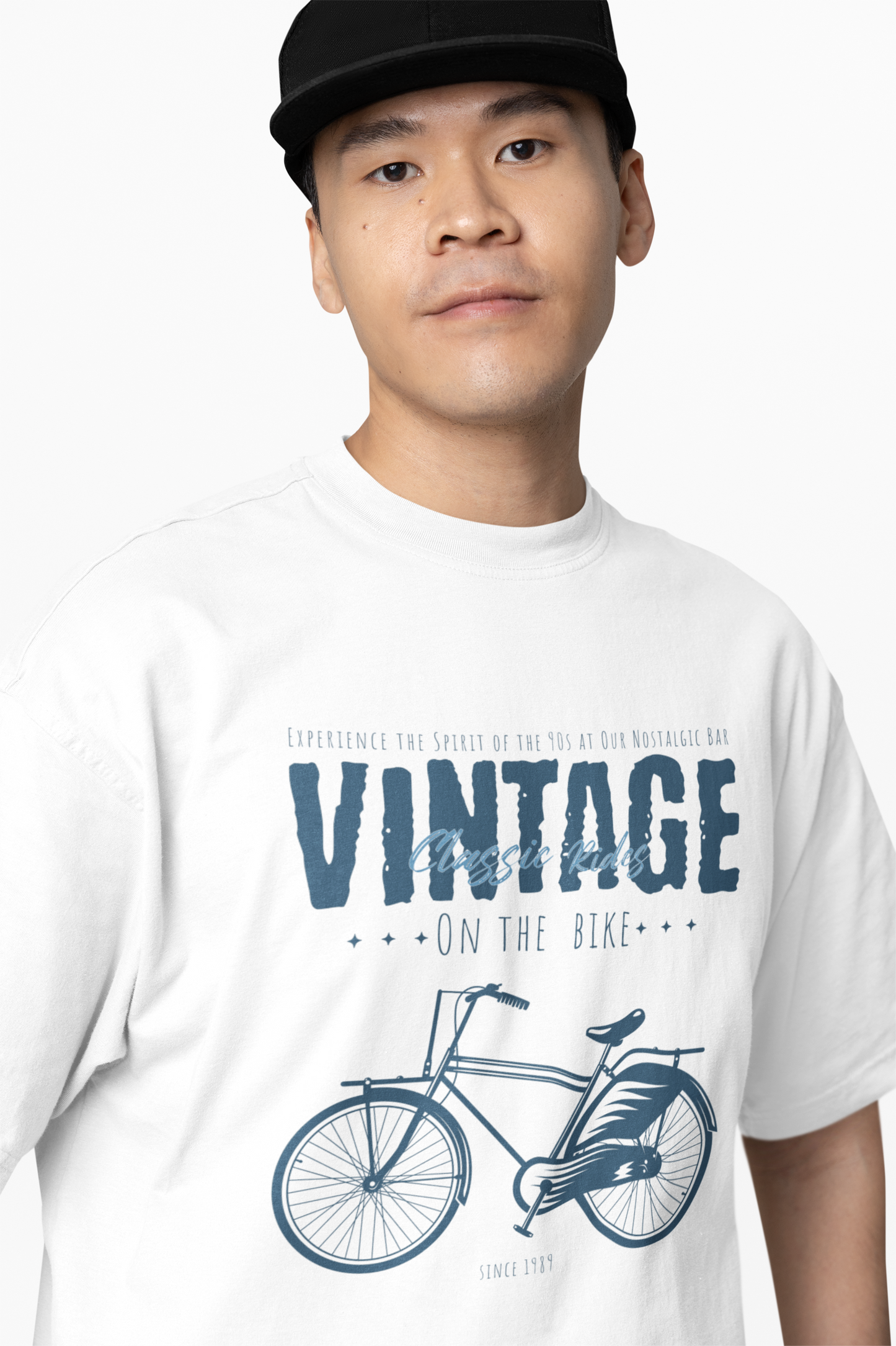 On The Bike Oversized T-Shirt Rider Spirit Meets Comfort