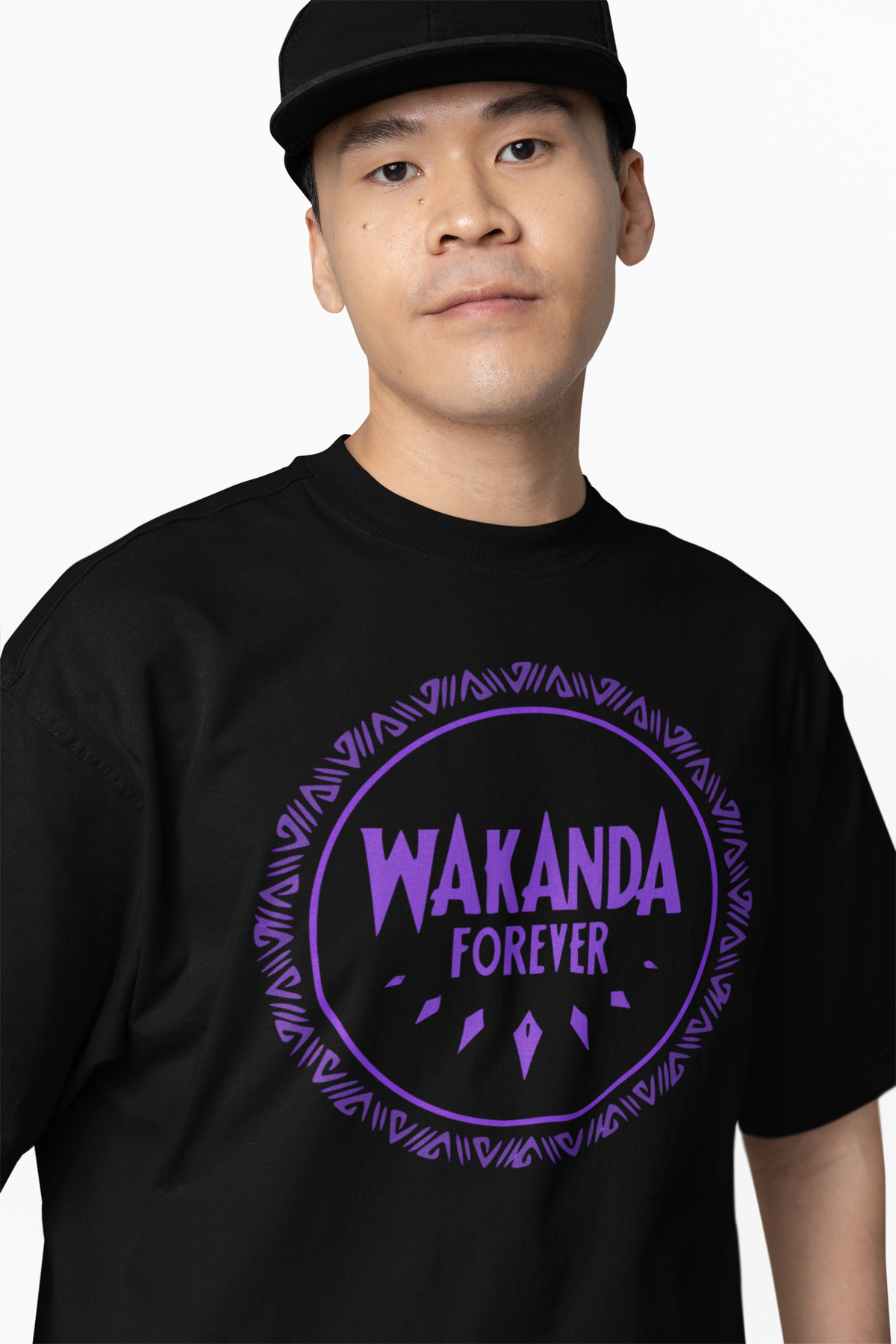 Wakanda Forever Oversized T-Shirts