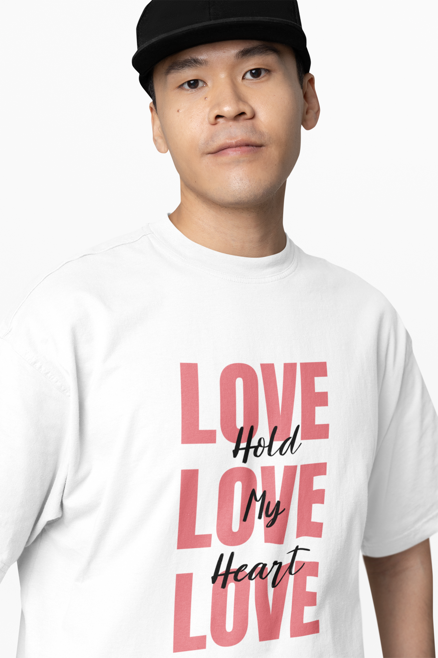 Oversized T-Shirts Love Couple Cute Partner Style Wear